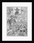 Apocalyptical scene by Albrecht Dürer or Duerer