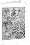 Apocalyptical scene by Albrecht Dürer or Duerer