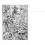 Apocalyptical scene by Albrecht Dürer or Duerer