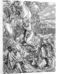 Agony in the Garden from the 'Great Passion' series, pub. 1511 by Albrecht Dürer or Duerer