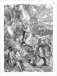 Agony in the Garden from the 'Great Passion' series, pub. 1511 by Albrecht Dürer or Duerer