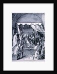 The Death of the Virgin from the 'Life of the Virgin' series, engraved 1510, pub. 1511 by Albrecht Dürer or Duerer