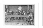 The Last Supper, pub. 1523 by Albrecht Dürer or Duerer