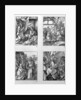 The 'Small Passion' series: The Annunciation; The Adoration of the Shepherds; Christ Taking Leave of his Mother; Christ's Entry into Jerusalem by Albrecht Dürer or Duerer