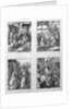 The 'Small Passion' series: The Annunciation; The Adoration of the Shepherds; Christ Taking Leave of his Mother; Christ's Entry into Jerusalem by Albrecht Dürer or Duerer