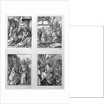 The 'Small Passion' series: The Annunciation; The Adoration of the Shepherds; Christ Taking Leave of his Mother; Christ's Entry into Jerusalem by Albrecht Dürer or Duerer