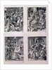 The Betrayal of Christ; Christ before Annas; Christ before Caiaphas; the Mocking of Christ by Albrecht Dürer or Duerer