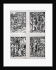The 'Small Passion' series The Nailing to the Cross by Albrecht Dürer or Duerer