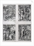 The 'Small Passion' series The Nailing to the Cross by Albrecht Dürer or Duerer