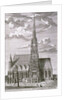 View of St. Stephan's Cathedral, Vienna engraved by George-Daniel Heumann by Salomon Kleiner