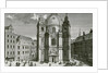 View of the Peterskirche, Vienna engraved by Johann Bernard Hattinger by Salomon Kleiner
