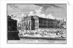 View of the Trautson Palace by Salomon Kleiner