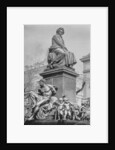Monument to Ludwig van Beethoven, the composer seated on a pedestal above figures alluding to the Ninth Symphony, by Kaspar Ritter von Zumbusch, 1880 by Austrian School