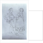 Costume designs for Figaro and Susanna from the opera 'The Marriage of Figaro' by Wolfgang Amadeus Mozart by Austrian School