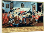 The arrest of Albrecht von Wallenstein at Eger by a force of Irish and Scottish officers under the command of General Butler, 1634 by Austrian School