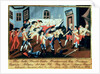 The arrest of Albrecht von Wallenstein at Eger by a force of Irish and Scottish officers under the command of General Butler, 1634 by Austrian School