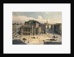 Vienna State Opera House, c.1869 by Rudolph von Alt