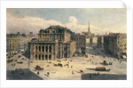 Vienna State Opera House, c.1869 by Rudolph von Alt