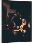 01316 The Doctor's Visit by Frans van Mieris