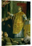 The Vision of St. Ignatius of Loyola detail of the saint, 1617-18 by Peter Paul Rubens