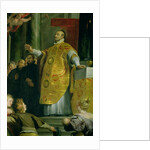 The Vision of St. Ignatius of Loyola detail of the saint, 1617-18 by Peter Paul Rubens