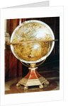 Terrestrial globe, 1688 by Vincenzo Maria Coronelli