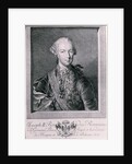 Portrait of Joseph II King of Germany and Holy Roman Emperor, 1763 by Austrian School