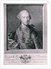 Portrait of Joseph II King of Germany and Holy Roman Emperor, 1763 by Austrian School