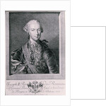 Portrait of Joseph II King of Germany and Holy Roman Emperor, 1763 by Austrian School