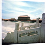 View of the central ramp leading from the Hall of Supreme Harmony, Ming Dynasty 1420 by School Chinese