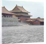 Double-eaved pavilion and marble terrace, Ming Dynasty by School Chinese