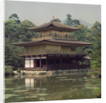 Kinkaku temple dedicated to the memory of the shogun Ashikaga Yoshimitsu 15th century by Japanese School