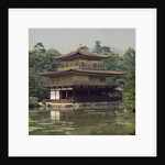 Kinkaku temple dedicated to the memory of the shogun Ashikaga Yoshimitsu 15th century by Japanese School