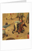 Children's Games: detail of children on piggy-back, 1560 by Pieter the Elder Bruegel