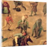 Children's Games: detail of children playing leap-frog, 1560 by Pieter the Elder Bruegel