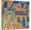 The Nativity, panel from the The Verduner Altar, 1181 by Nicholas of Verdun