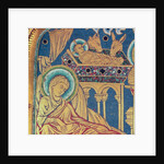 The Nativity, panel from the The Verduner Altar, 1181 by Nicholas of Verdun