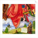 The Landauer Altarpiece, All Saints Day, detail showing self portrait, 1511 by Albrecht Dürer or Duerer