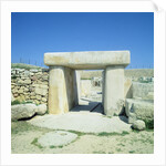 Megalithic temple site, c.3000-c.2500 BC by Anonymous