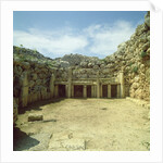 Megalithic temple site, c.30000-c.25000 BC by Megalithic Megalithic
