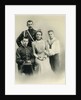 Family portrait of Princess Zenaida Yusupova, Count Felix Sumarokov-Elston and sons Nikolai and Felix by Russian Photographer