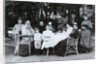 Family portrait of the author Leo N. Tolstoy by Russian Photographer