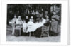 Family portrait of the author Leo N. Tolstoy by Russian Photographer