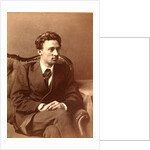 Portrait of the author Vsevolod Mikhailovich Garshin by William Andreevich Carrick