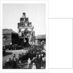 Celebration of the 500 year anniversary of the Battle of Kulikovo, at Kolomna, 1880 by Russian Photographer