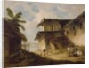 Bengal Village Scene, 1819-1821 by George Chinnery