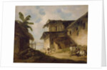 Bengal Village Scene, 1819-1821 by George Chinnery