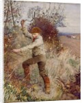 Boy Trimming a Hedge, 1890 by George Clausen