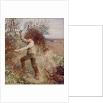 Boy Trimming a Hedge, 1890 by George Clausen
