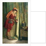 Falstaff 'I will esconce me behind the Arras' by Frederick William Davis